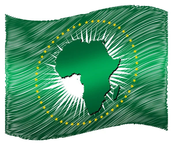 Рисунок - Африка — стоковое фото