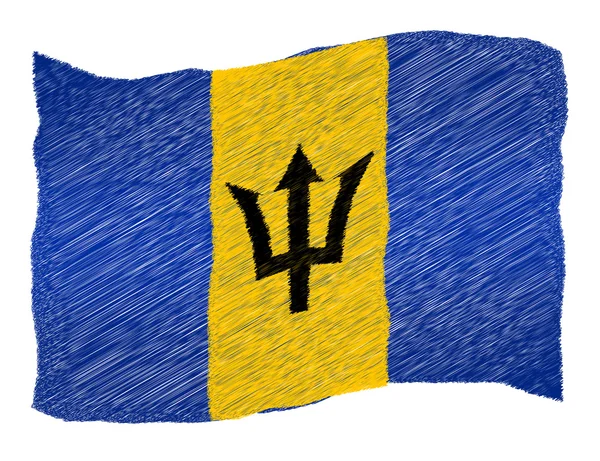 Bosquejo - Barbados — Foto de Stock