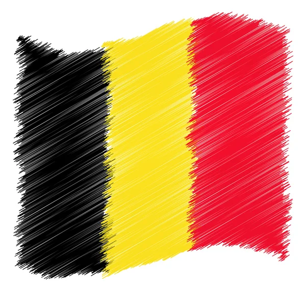Ескіз - Бельгії — стокове фото