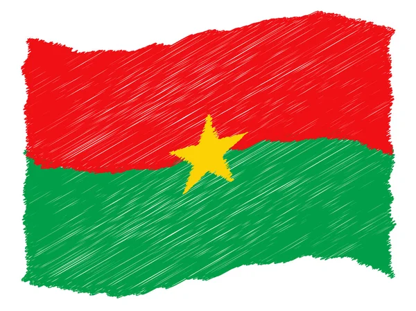 Рисунок - Буркина-Фасо — стоковое фото