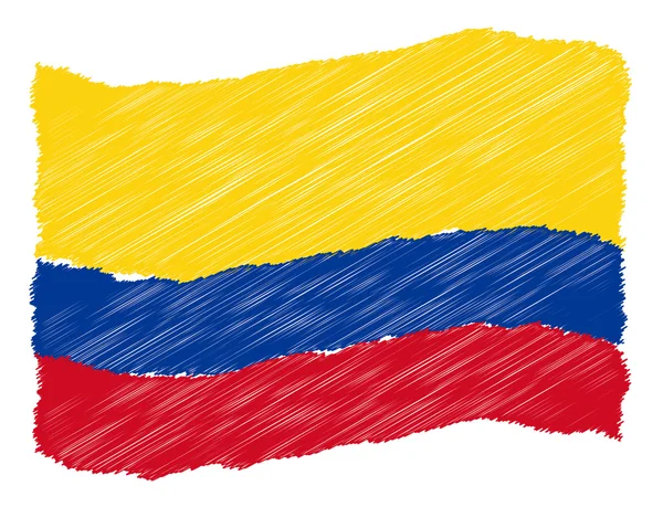 Sketch - Colombia — Stock Photo, Image