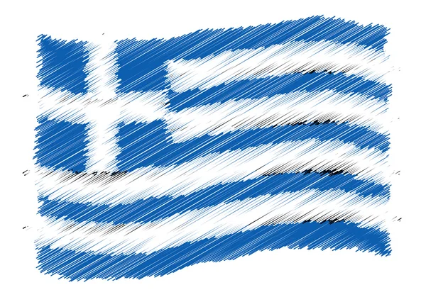 Vázlat - Görögország — Stock Fotó