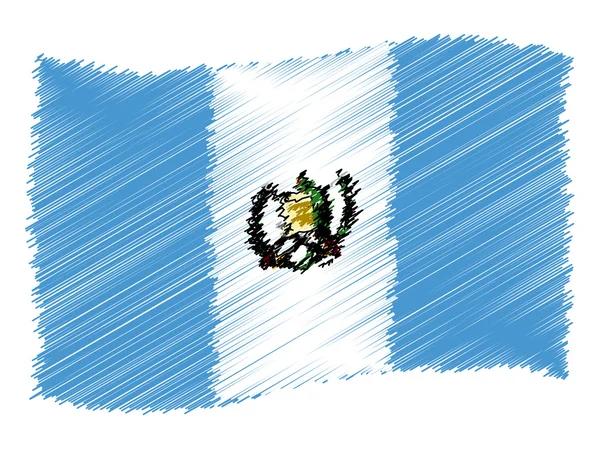 Ескіз - Гватемала — стокове фото