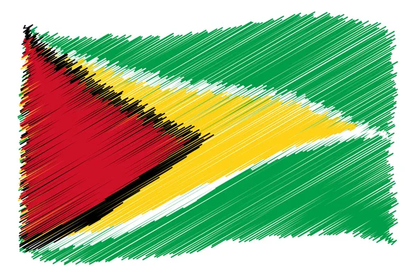 Sketch - Guyana — Stockfoto