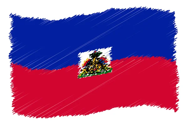 Szkic - haiti — Zdjęcie stockowe