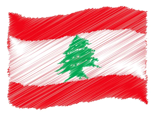 Σκίτσο - Λίβανος — Φωτογραφία Αρχείου
