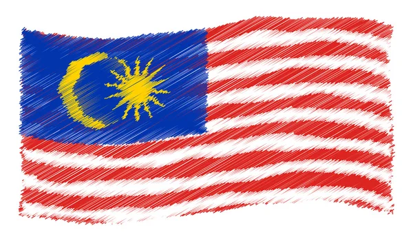 Sketch - Maleisië — Stockfoto