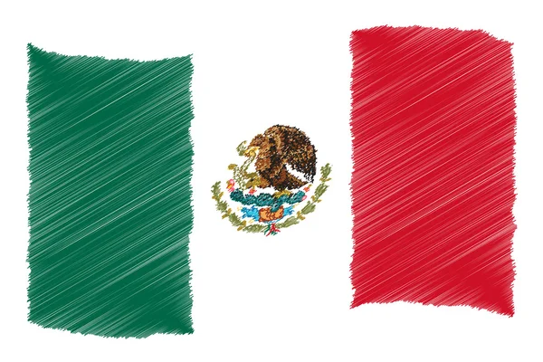 Skizze - Mexiko — Stockfoto