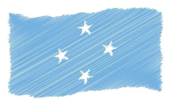 Sketch - Micronesia — Stock Photo, Image