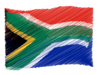 Sketch - South Africa clipart