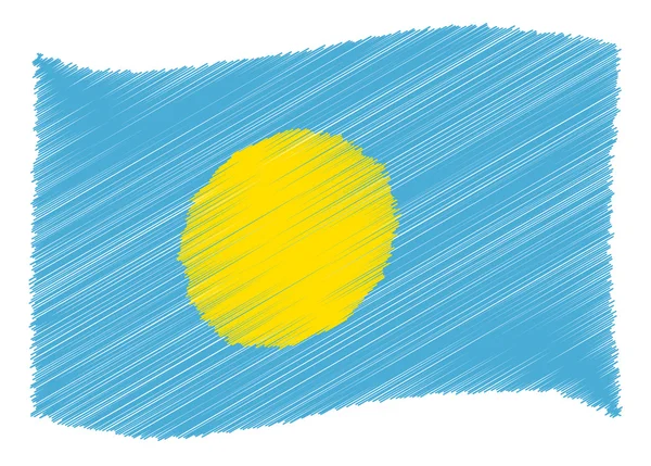 Sketch - Palau — Stock Photo, Image