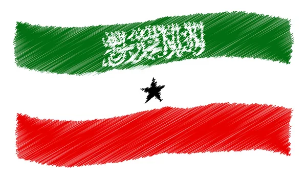 Skica - Somalilandu — Stock fotografie
