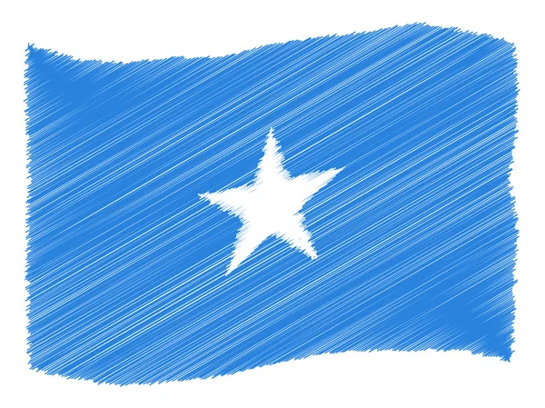 スケッチ - ソマリア — ストック写真