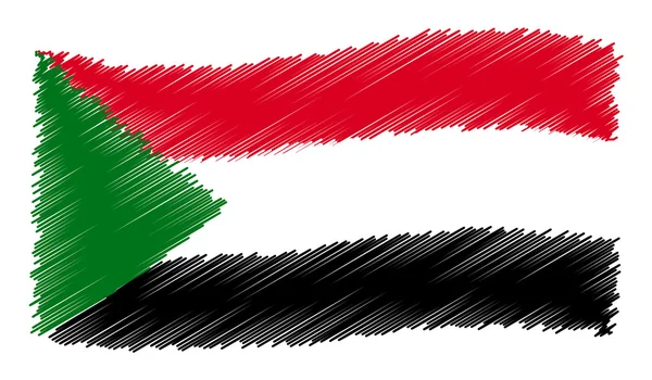 Sketch - Sudan — Stock Photo, Image