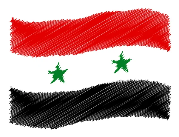 Sketch - Syria — Stock Photo, Image