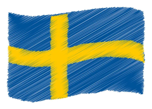 Ескіз - Швеція — стокове фото