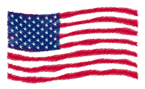 Ескіз - США — стокове фото