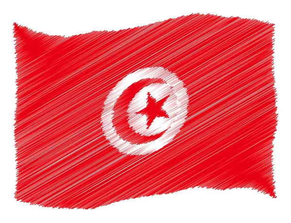 Рисунок - Тунис — стоковое фото