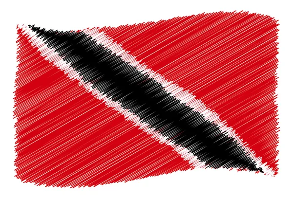 Sketch - Trinidad and Tobago — Stock Photo, Image