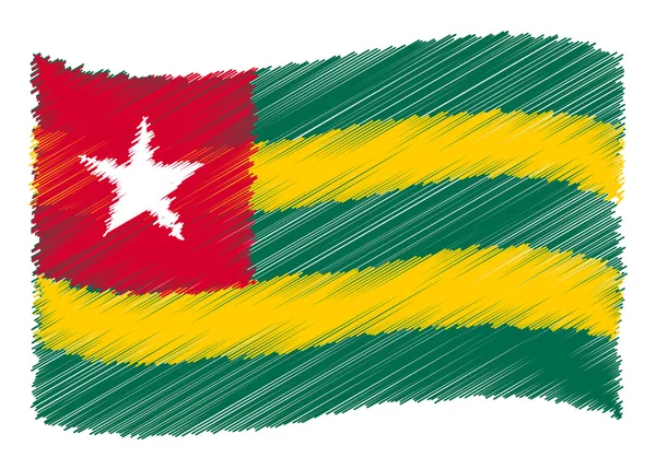 Ескіз - Togo — стокове фото