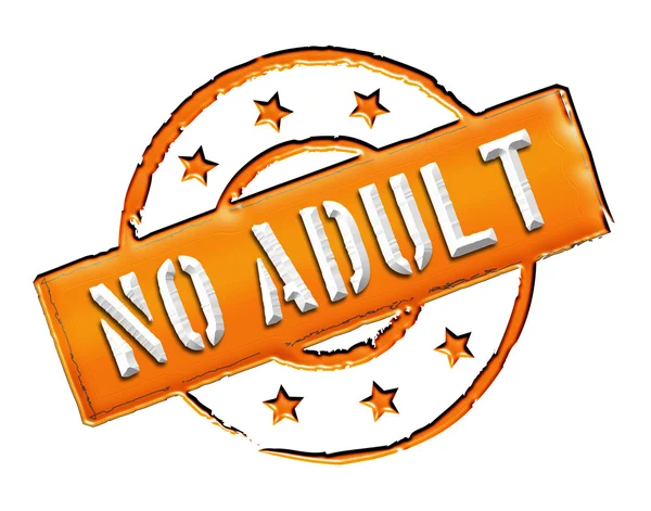 Sello - No Adulto — Foto de Stock