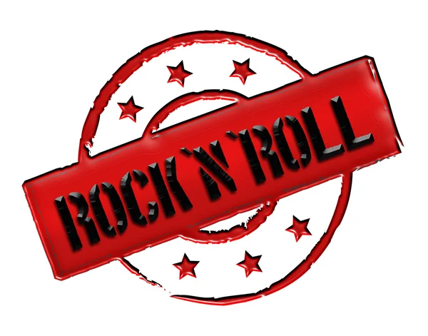 Stamp - Rock'n'Roll — Stock Photo, Image