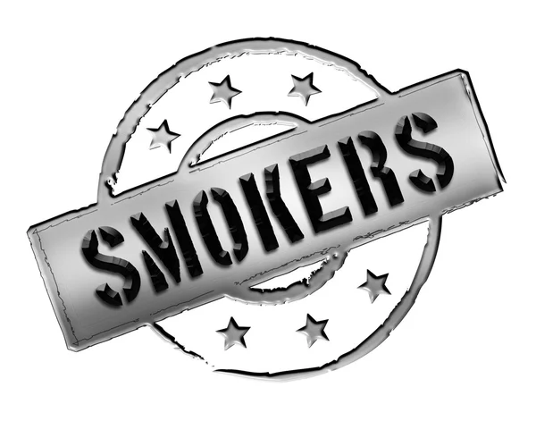 Stämpel - rökare — Stockfoto