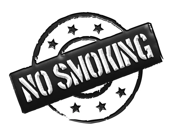Штамп - Курение запрещено — стоковое фото