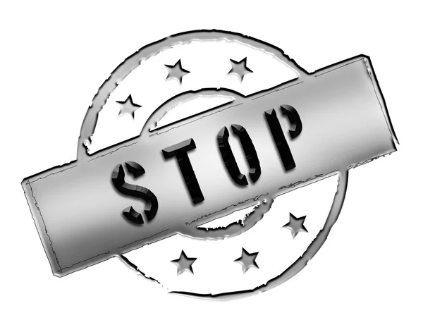 Ștampilă - STOP — Fotografie, imagine de stoc
