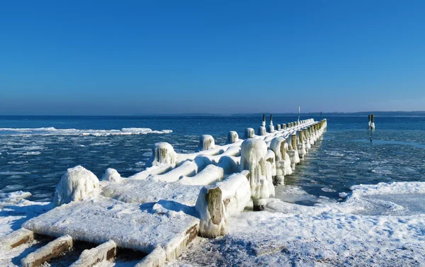 stock image Die Badebrücke von Travemünde