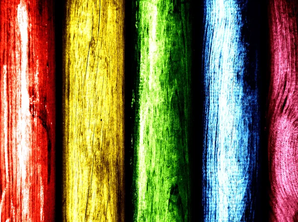 Colored Poles — Stock Photo, Image