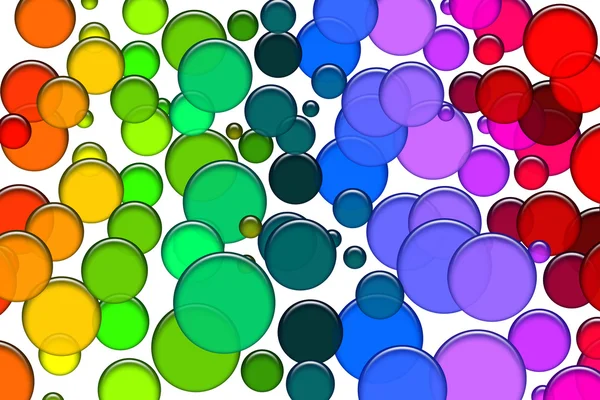 stock image Colored Bubbles