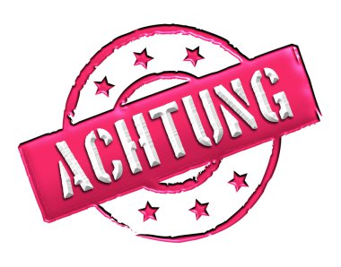 Achtung Pink clipart