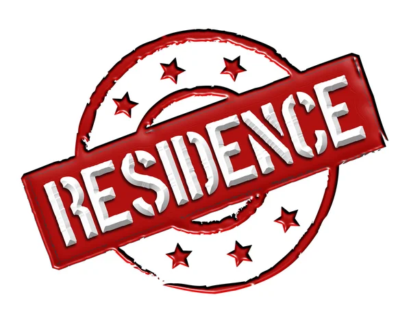 Residence - Red — Stock Photo, Image