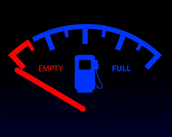 Fuel gauge — Stock Photo, Image