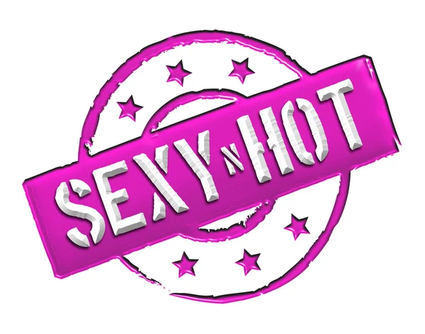 Sexy n Hot - rosa — Stockfoto