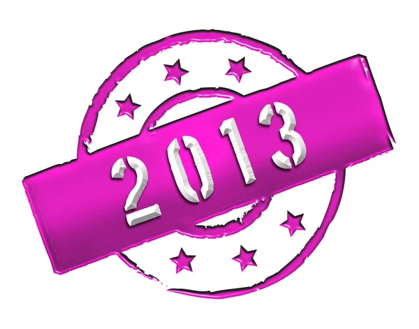 2013 - Stamp — Stock Photo, Image