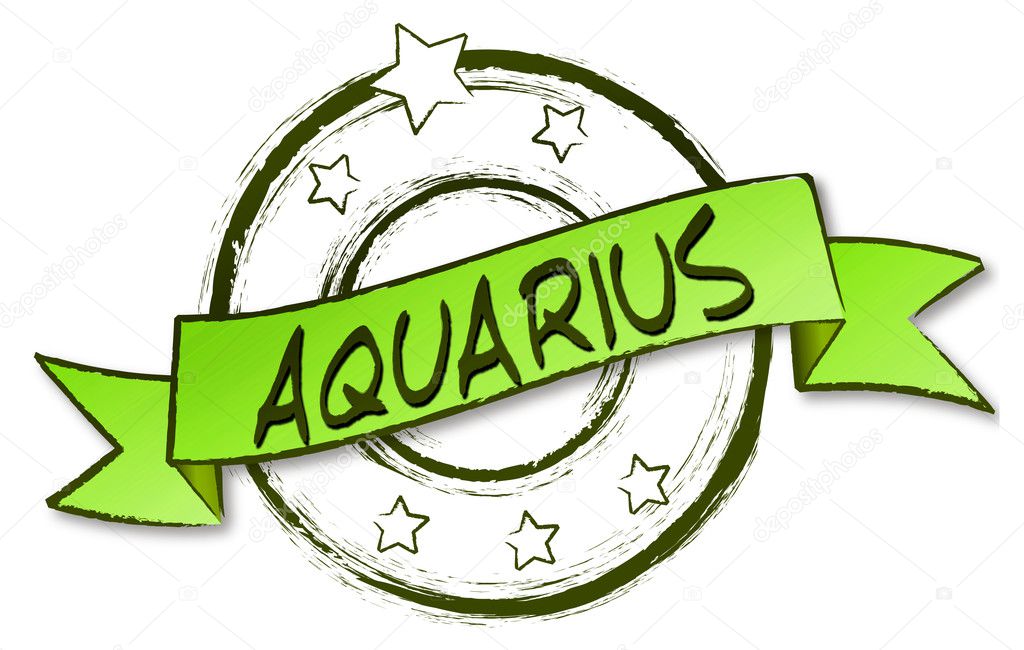 Zodiac - Retro - AQUARIUS