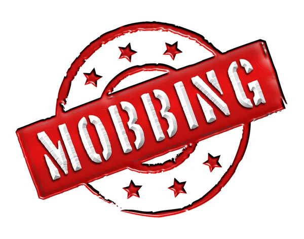 Mobbing - Marke — Stockfoto
