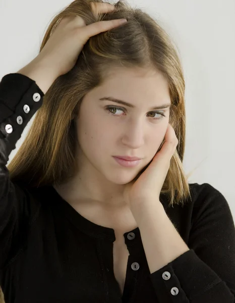 Thoughtful young — Stock Photo, Image