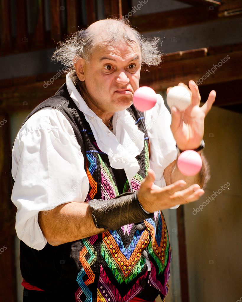 Atlanta renaissance festival performer Stock Editorial Photo