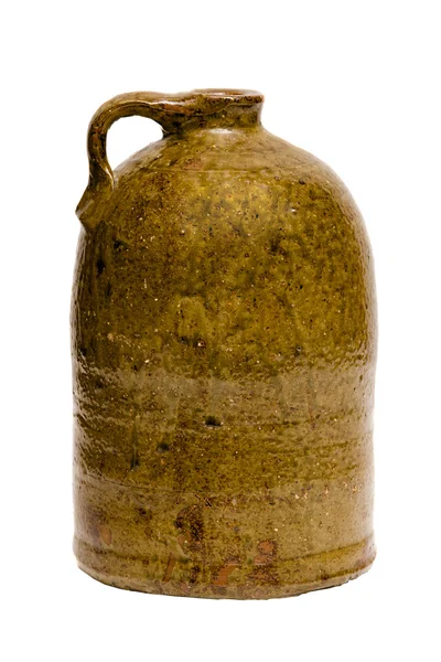 Argile antique Pot ou cruche de l'époque de la dépression — Photo