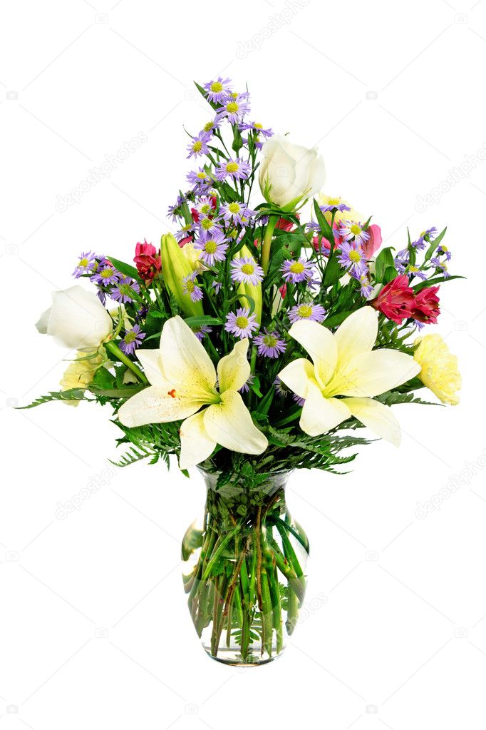 Flower arrangement centerpiece