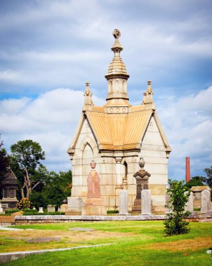 19. yüzyıl crypt ya da Atlanta'da oakland mezarlığında Türbesi.