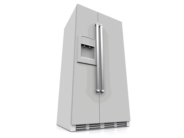 Der amerikanische Kühlschrank — Stockfoto