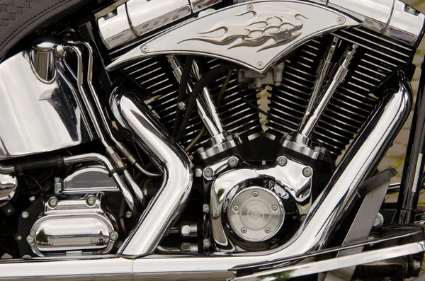 Motor de moto — Fotografia de Stock