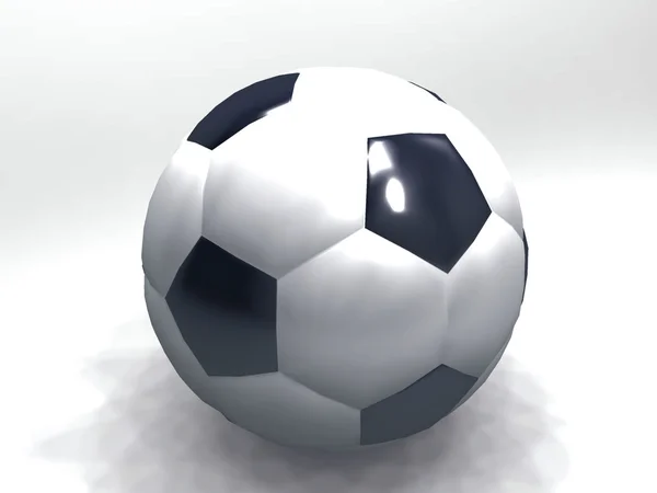Un pallone da calcio — Foto Stock
