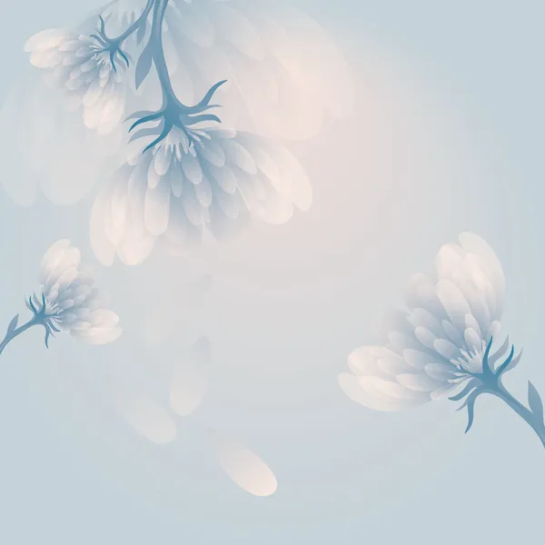 Pivoine des neiges — Image vectorielle