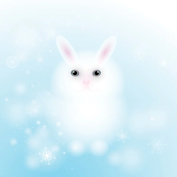 Adorable conejo — Vector de stock