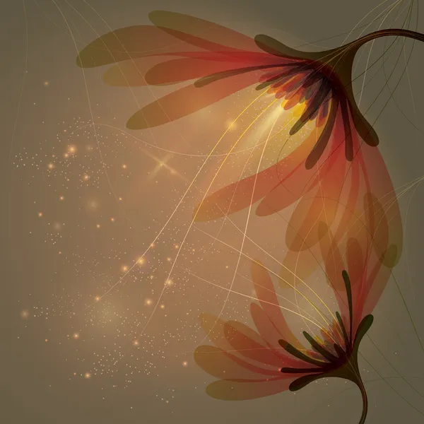 Fée fleur douce — Image vectorielle